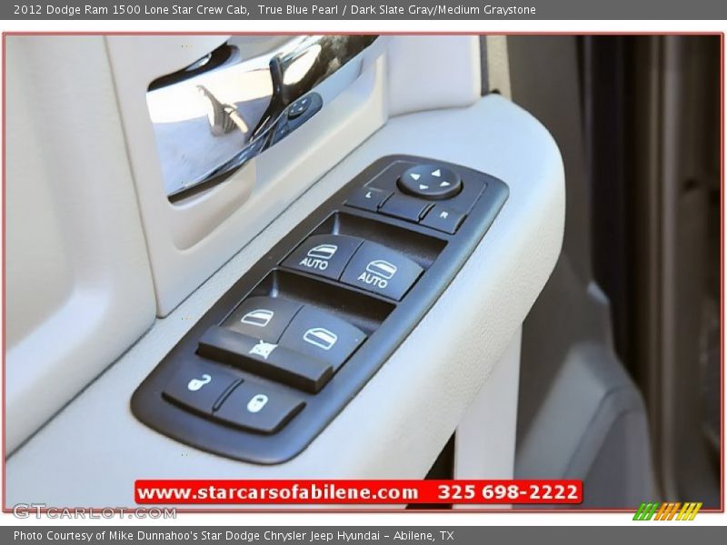 True Blue Pearl / Dark Slate Gray/Medium Graystone 2012 Dodge Ram 1500 Lone Star Crew Cab
