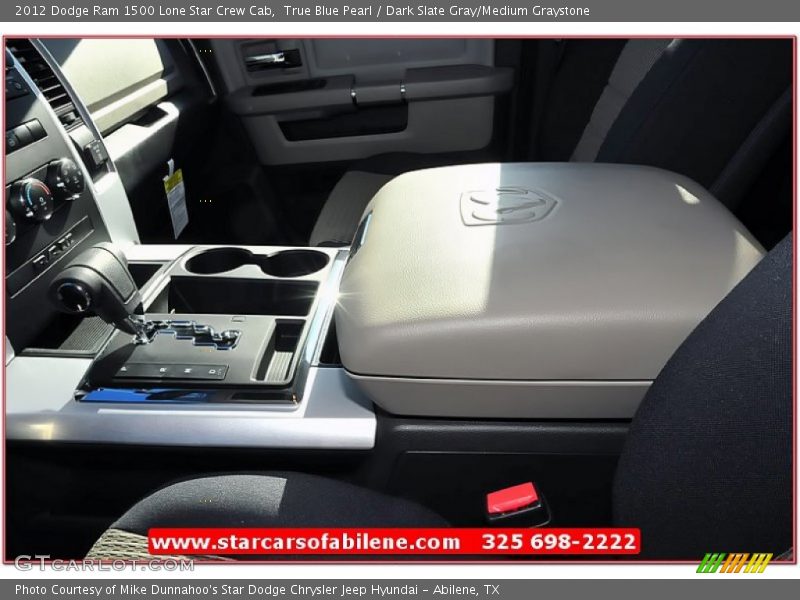 True Blue Pearl / Dark Slate Gray/Medium Graystone 2012 Dodge Ram 1500 Lone Star Crew Cab