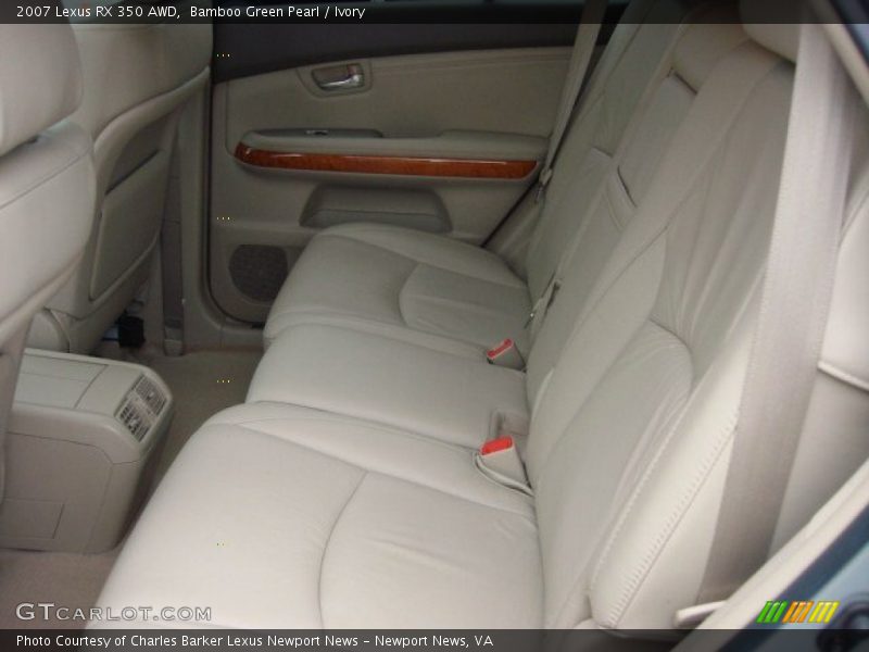 Bamboo Green Pearl / Ivory 2007 Lexus RX 350 AWD