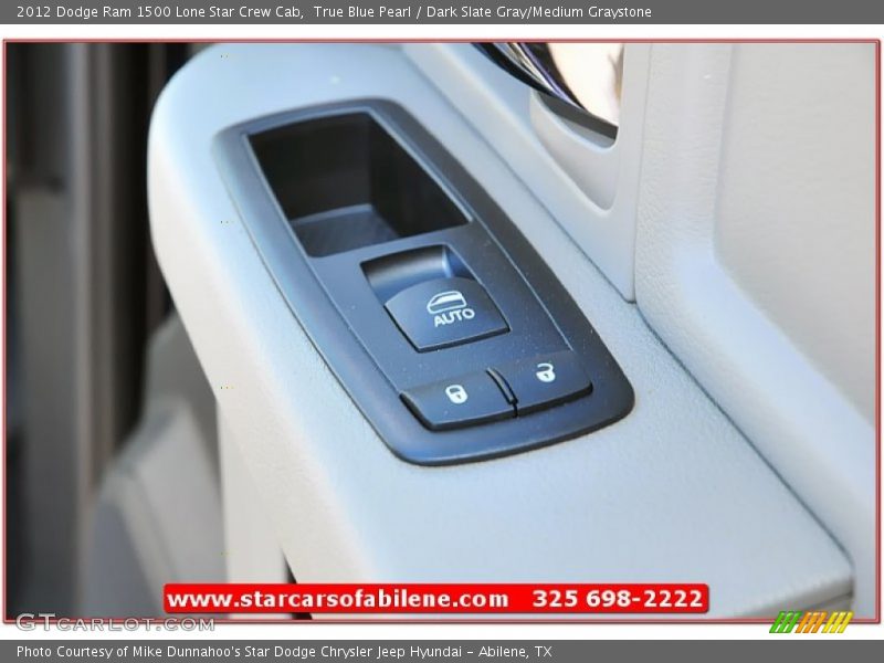 True Blue Pearl / Dark Slate Gray/Medium Graystone 2012 Dodge Ram 1500 Lone Star Crew Cab