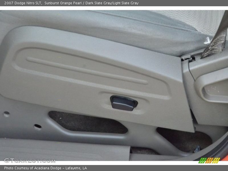 Sunburst Orange Pearl / Dark Slate Gray/Light Slate Gray 2007 Dodge Nitro SLT