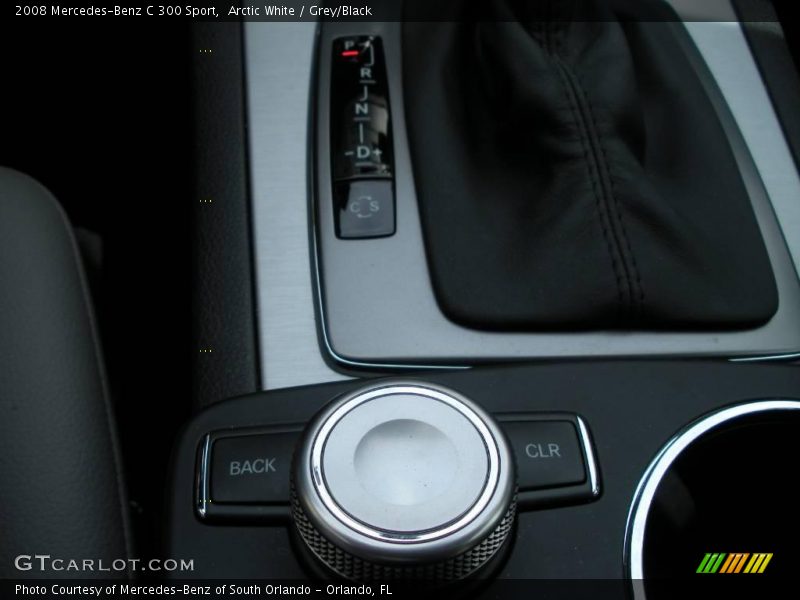 Arctic White / Grey/Black 2008 Mercedes-Benz C 300 Sport