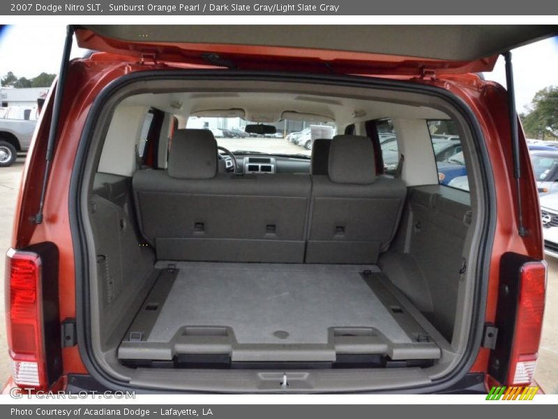 Sunburst Orange Pearl / Dark Slate Gray/Light Slate Gray 2007 Dodge Nitro SLT