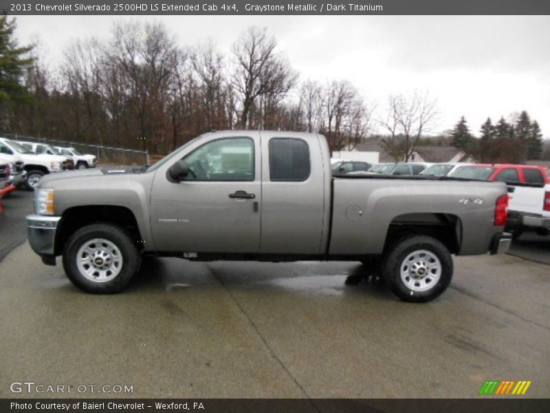 Graystone Metallic / Dark Titanium 2013 Chevrolet Silverado 2500HD LS Extended Cab 4x4