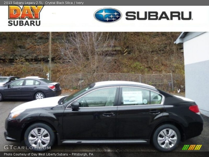 Crystal Black Silica / Ivory 2013 Subaru Legacy 2.5i