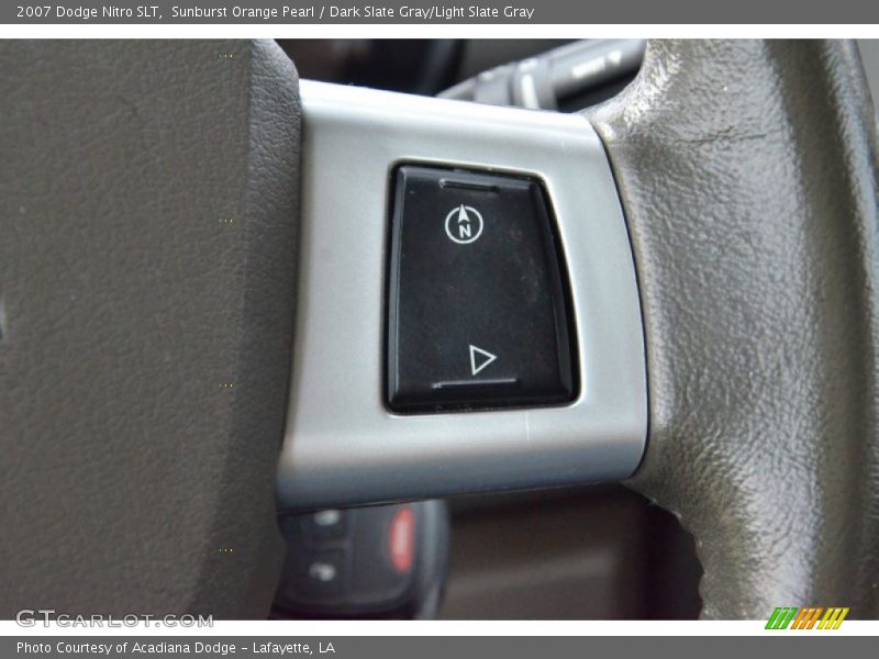 Sunburst Orange Pearl / Dark Slate Gray/Light Slate Gray 2007 Dodge Nitro SLT