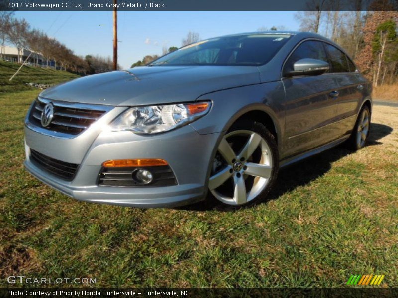 Urano Gray Metallic / Black 2012 Volkswagen CC Lux