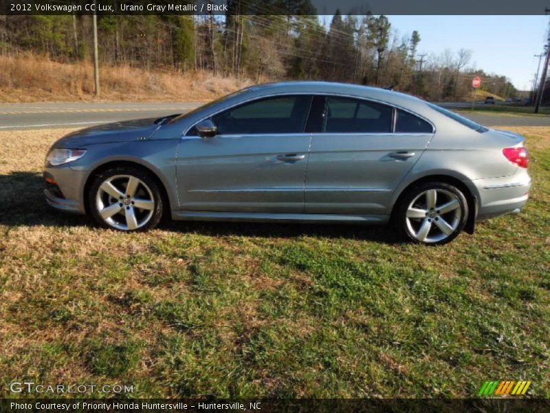 Urano Gray Metallic / Black 2012 Volkswagen CC Lux