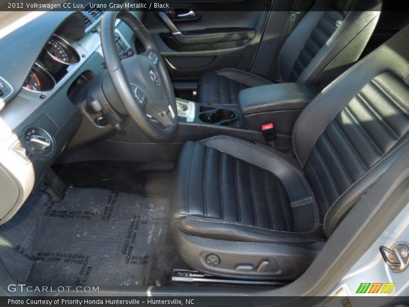 Urano Gray Metallic / Black 2012 Volkswagen CC Lux