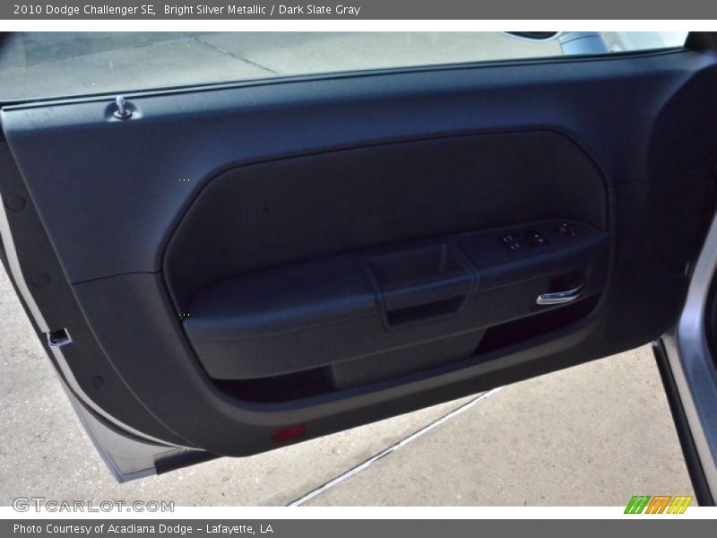 Bright Silver Metallic / Dark Slate Gray 2010 Dodge Challenger SE