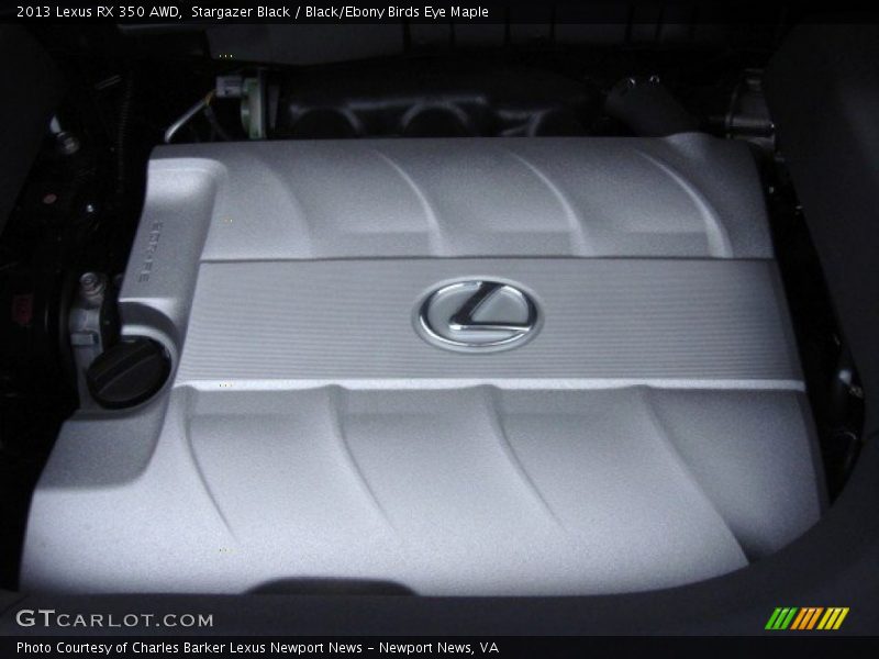 Stargazer Black / Black/Ebony Birds Eye Maple 2013 Lexus RX 350 AWD