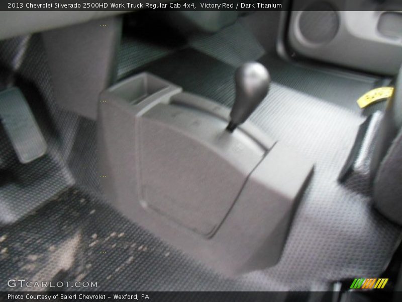 Victory Red / Dark Titanium 2013 Chevrolet Silverado 2500HD Work Truck Regular Cab 4x4