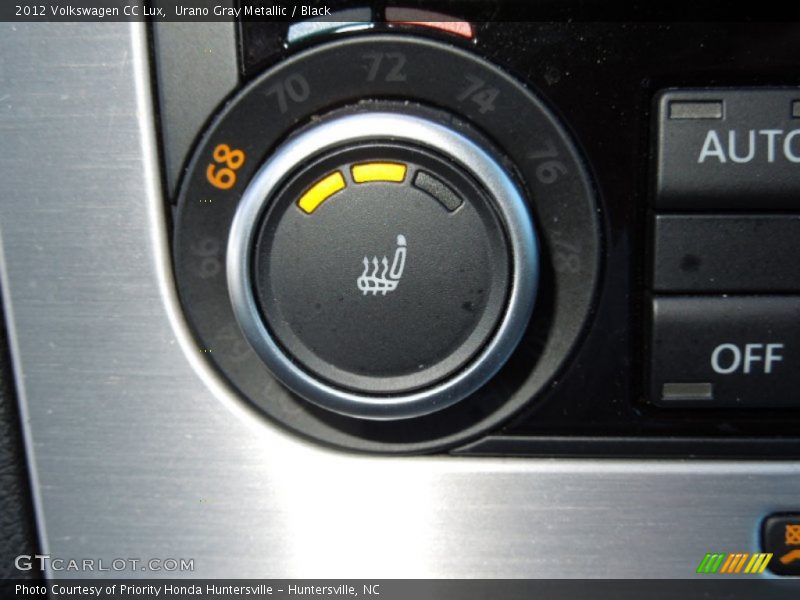 Urano Gray Metallic / Black 2012 Volkswagen CC Lux