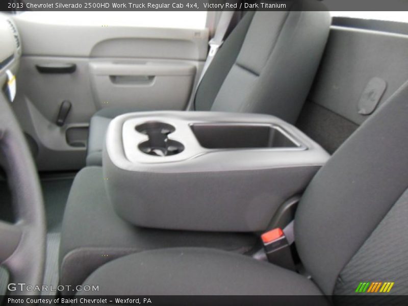 Victory Red / Dark Titanium 2013 Chevrolet Silverado 2500HD Work Truck Regular Cab 4x4