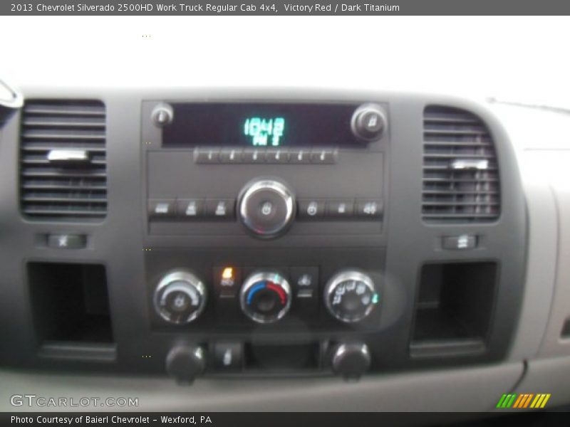 Victory Red / Dark Titanium 2013 Chevrolet Silverado 2500HD Work Truck Regular Cab 4x4