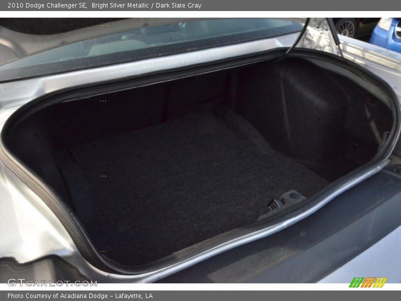 Bright Silver Metallic / Dark Slate Gray 2010 Dodge Challenger SE