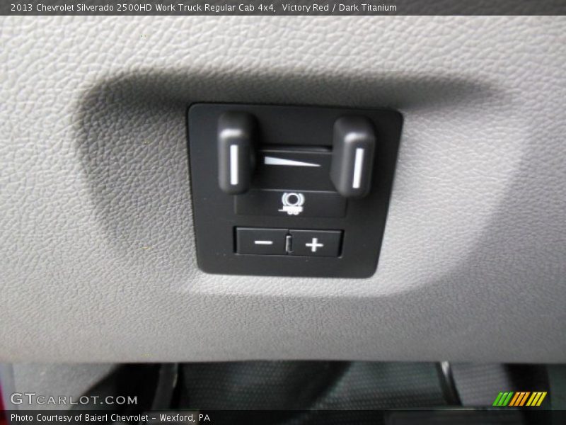 Victory Red / Dark Titanium 2013 Chevrolet Silverado 2500HD Work Truck Regular Cab 4x4