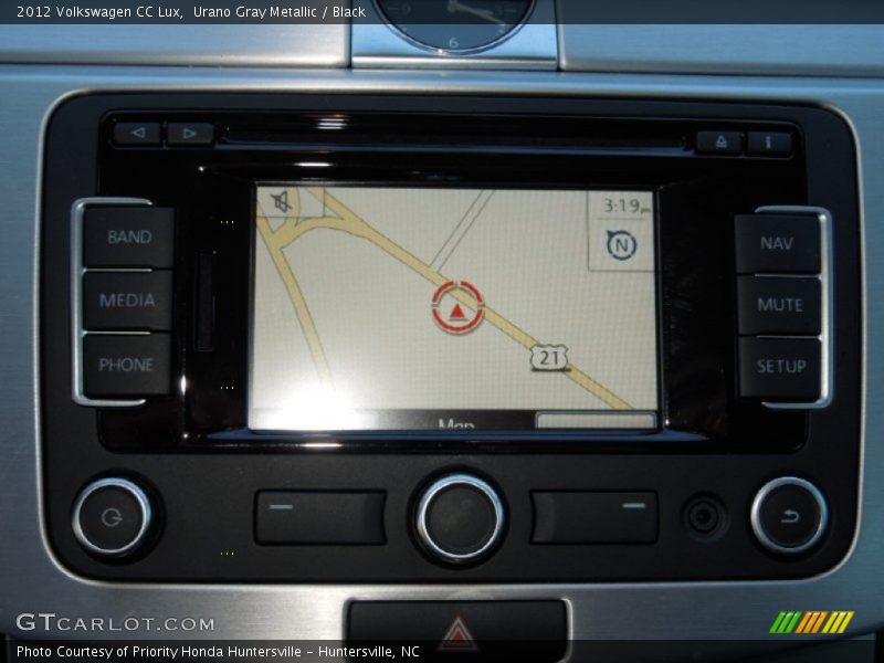 Urano Gray Metallic / Black 2012 Volkswagen CC Lux