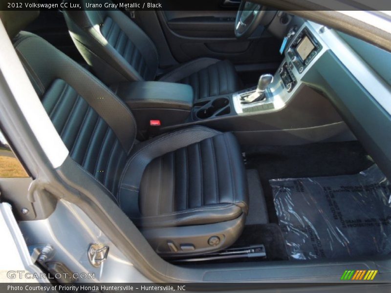 Urano Gray Metallic / Black 2012 Volkswagen CC Lux