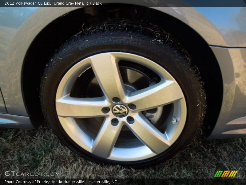 Urano Gray Metallic / Black 2012 Volkswagen CC Lux
