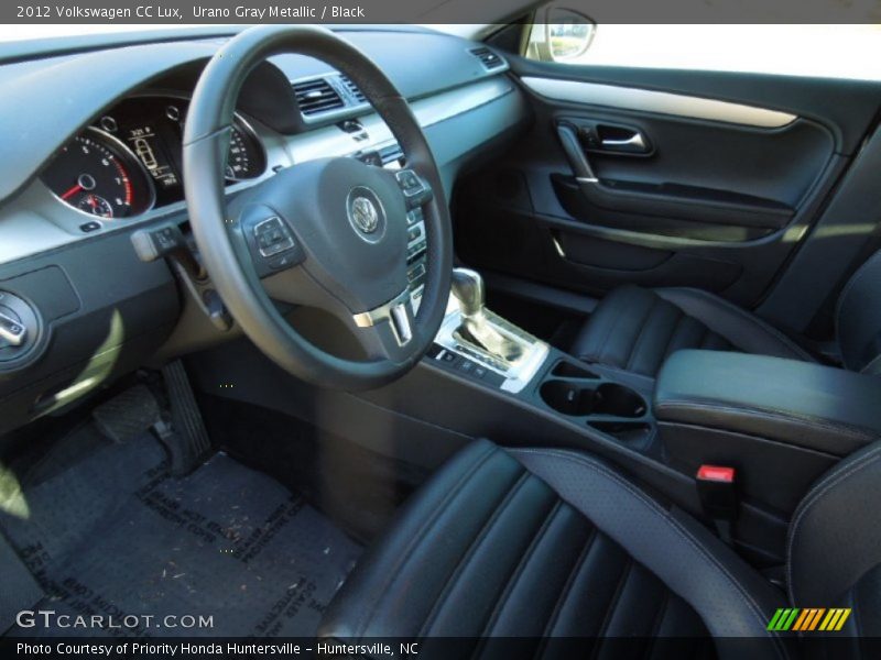 Urano Gray Metallic / Black 2012 Volkswagen CC Lux