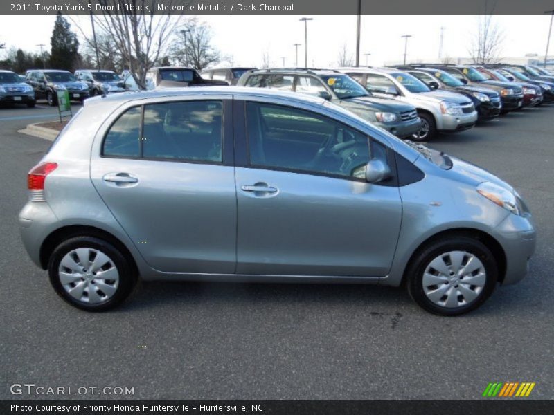 Meteorite Metallic / Dark Charcoal 2011 Toyota Yaris 5 Door Liftback