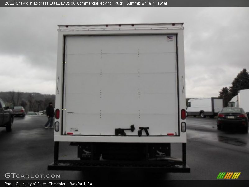 Summit White / Pewter 2012 Chevrolet Express Cutaway 3500 Commercial Moving Truck