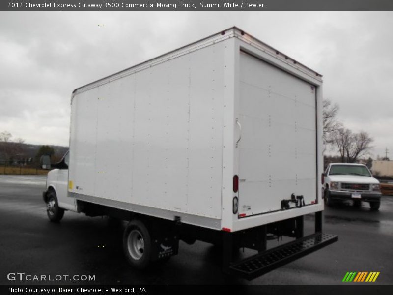 Summit White / Pewter 2012 Chevrolet Express Cutaway 3500 Commercial Moving Truck