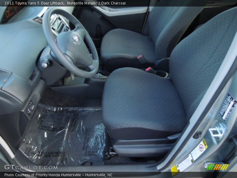 Meteorite Metallic / Dark Charcoal 2011 Toyota Yaris 5 Door Liftback