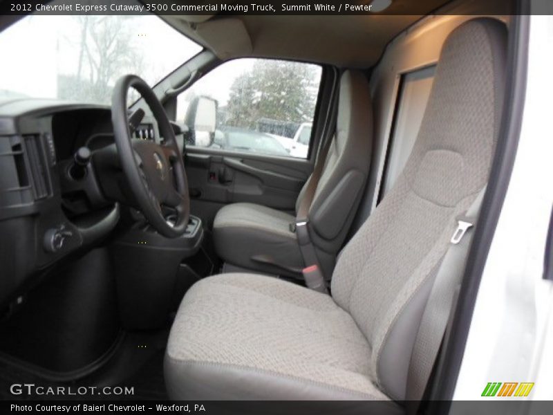 Summit White / Pewter 2012 Chevrolet Express Cutaway 3500 Commercial Moving Truck