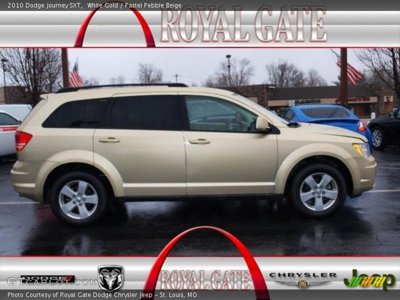 White Gold / Pastel Pebble Beige 2010 Dodge Journey SXT