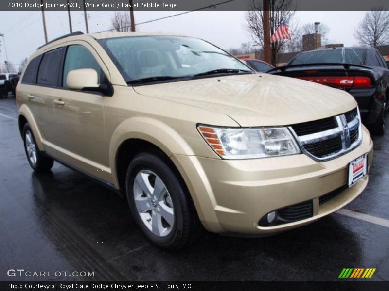 White Gold / Pastel Pebble Beige 2010 Dodge Journey SXT
