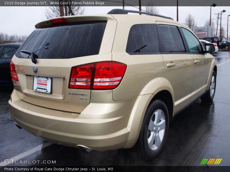 White Gold / Pastel Pebble Beige 2010 Dodge Journey SXT
