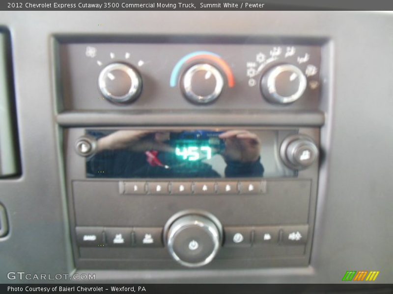 Summit White / Pewter 2012 Chevrolet Express Cutaway 3500 Commercial Moving Truck