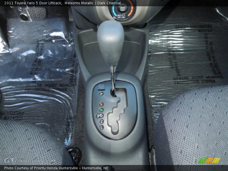 Meteorite Metallic / Dark Charcoal 2011 Toyota Yaris 5 Door Liftback