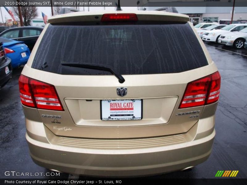 White Gold / Pastel Pebble Beige 2010 Dodge Journey SXT