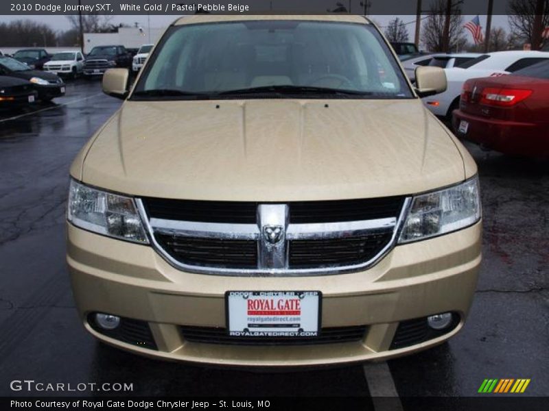 White Gold / Pastel Pebble Beige 2010 Dodge Journey SXT