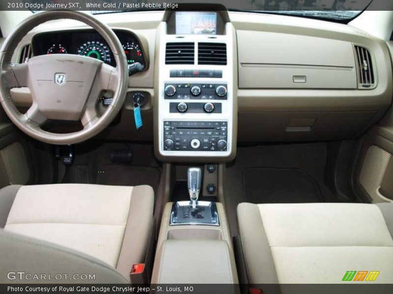 White Gold / Pastel Pebble Beige 2010 Dodge Journey SXT