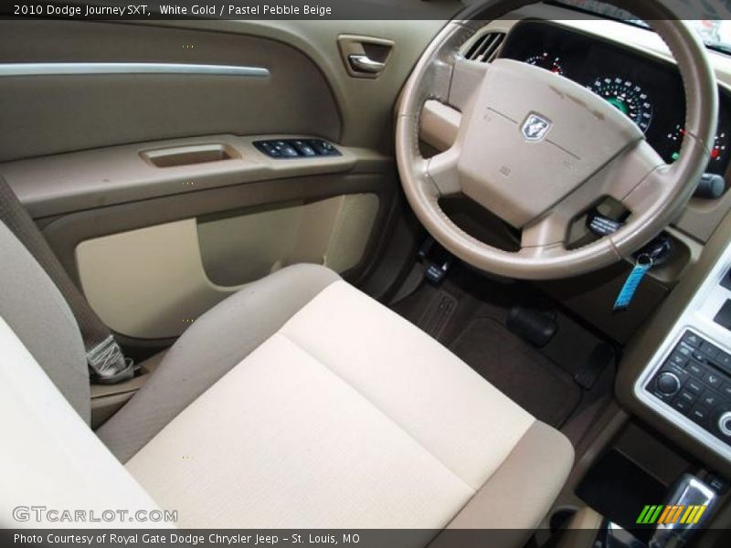 White Gold / Pastel Pebble Beige 2010 Dodge Journey SXT
