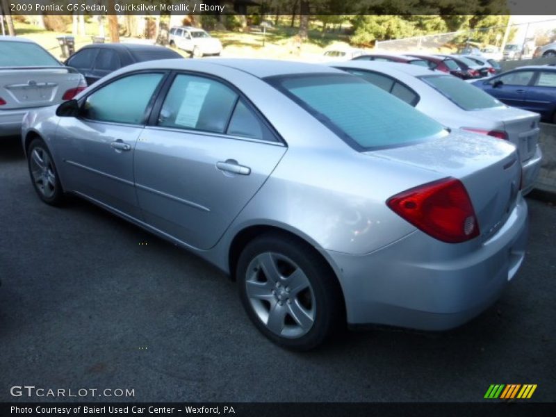 2009 G6 Sedan Quicksilver Metallic
