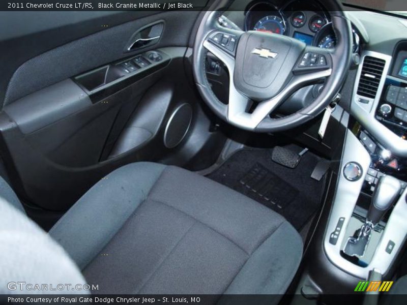 Black Granite Metallic / Jet Black 2011 Chevrolet Cruze LT/RS