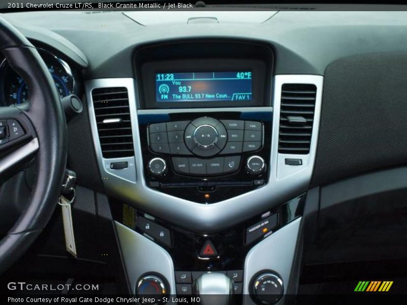 Black Granite Metallic / Jet Black 2011 Chevrolet Cruze LT/RS