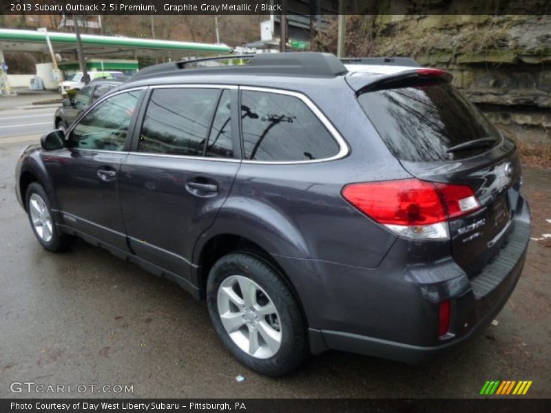 Graphite Gray Metallic / Black 2013 Subaru Outback 2.5i Premium