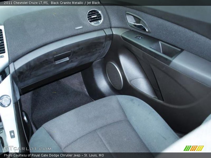 Black Granite Metallic / Jet Black 2011 Chevrolet Cruze LT/RS