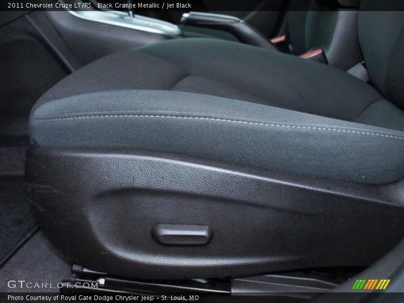 Black Granite Metallic / Jet Black 2011 Chevrolet Cruze LT/RS