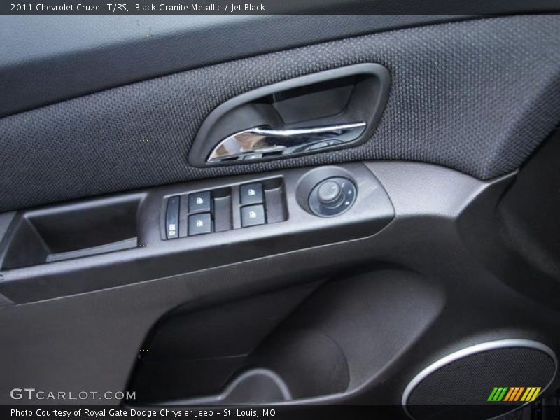 Black Granite Metallic / Jet Black 2011 Chevrolet Cruze LT/RS