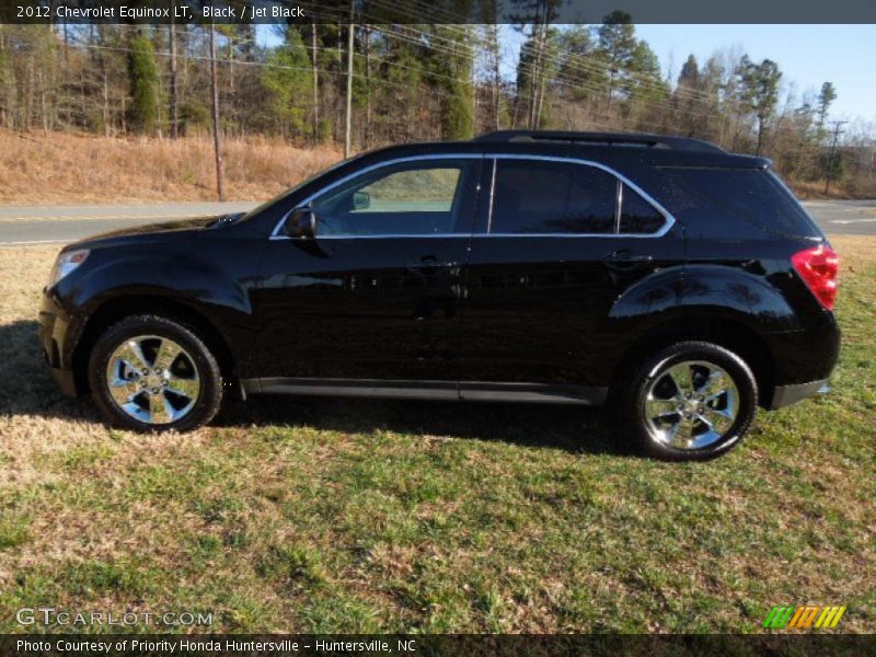 Black / Jet Black 2012 Chevrolet Equinox LT