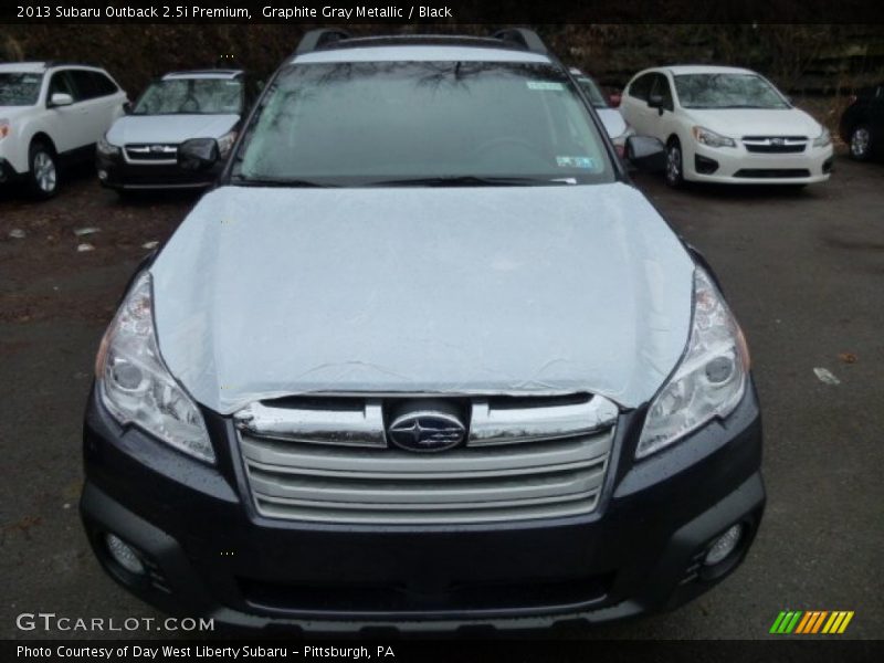 Graphite Gray Metallic / Black 2013 Subaru Outback 2.5i Premium