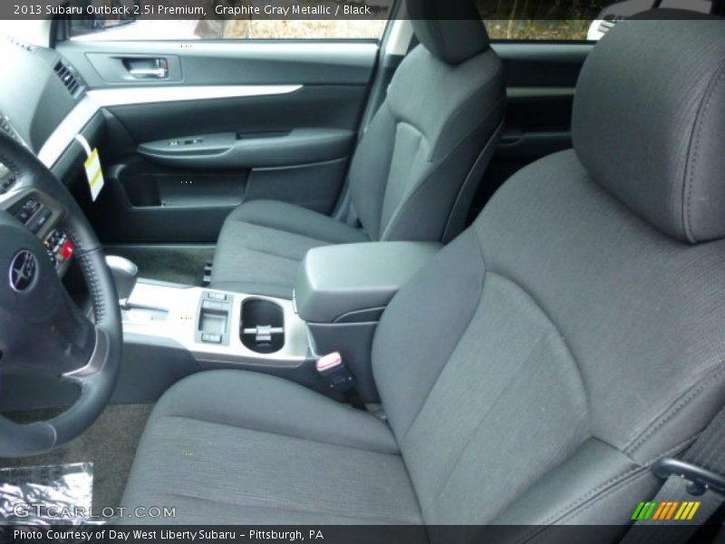 Graphite Gray Metallic / Black 2013 Subaru Outback 2.5i Premium