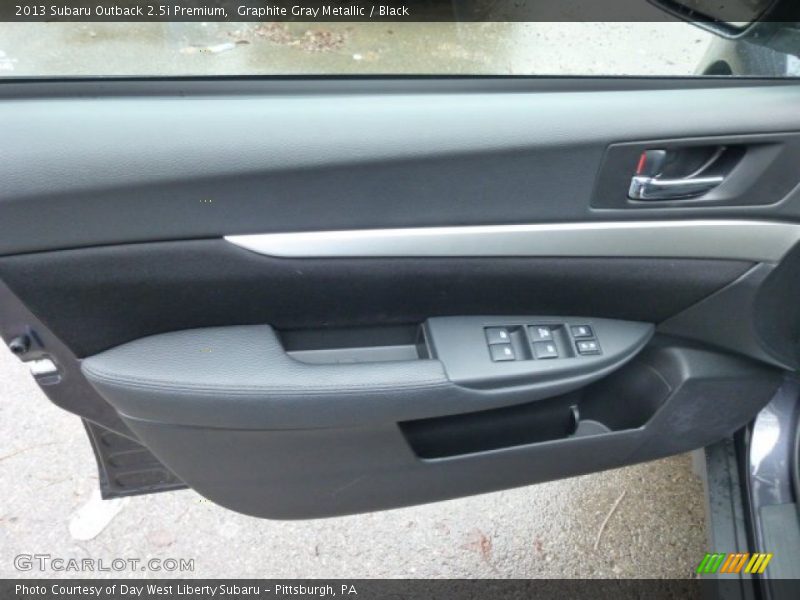 Graphite Gray Metallic / Black 2013 Subaru Outback 2.5i Premium